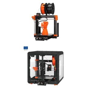 Original Prusa MK4 3D Printer, Ready-to-use FDM 3D Printer, Assembled and Tested, Removable Print Sheets, Print Size 9.84×8.3×8.6 in. + Original Prusa Enclosure – Modular Box for The Prusa MK4 and MK3