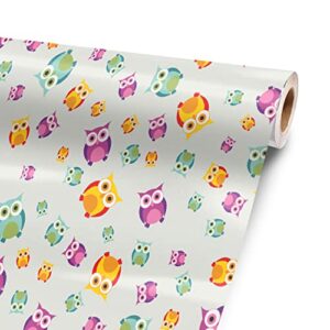 Owls 120” x 52” Vinyl Wrap Sheet for Large or Custom Items | 3M wrap DIY to Custom Skin Gear of All Types and Sizes, Including Vehicles, Boats, appliances, Furniture, ATV’s, Golf carts, Bikes