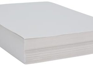 Sax School Smart – 85250 Newsprint Drawing Paper, 30 lb, 8-1/2 x 11 Inches, 500 Sheets, White