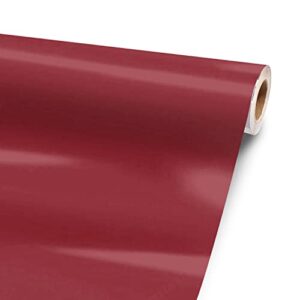 Solid Burgundy 96” x 52” Vinyl Wrap Sheet for large or custom items | 3M wrap DIY to custom skin gear of all types and sizes, including vehicles, boats, appliances, furniture, atv’s, golf carts, bikes