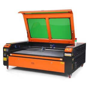 VEVOR 130W CO2 Laser Engraver, 35 x 55 in, 19.7 IPS Laser Cutter Machine with 2-Way Pass Air Assist, Compatible with LightBurn, CorelDRAW, AutoCAD, Windows, Mac OS, Linux, for Wood Acrylic Fabric More
