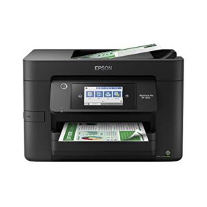 Epson® Workforce® Pro WF-4820 Wireless Color Inkjet All-in-One Printer & EPSON T822 DURABrite Ultra Ink High Capacity Black (T822XL120-S) T822 DURABrite Black