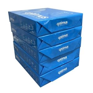 UBMOVE Multipurpose Copy Printer Paper, 8.5” x 11”, 20 lbs, (White, 2500 SHEETS/5 REAMS)