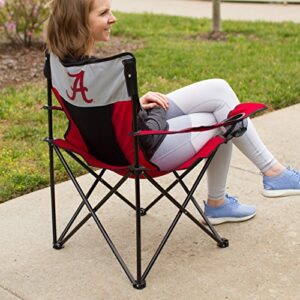 Logo Brands NCAA Florida State Seminoles Elite Chair, Unisex Adult Chair with Two Cup Holder, One Size, Team Color