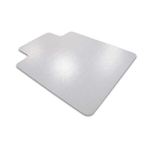 Floortex® Advantagemat® Vinyl Lipped Chair Mat for Carpets up to 3/8″ – 36″ x 48″