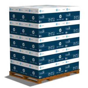 HP Papers, 8.5 x 11 Paper, Copy 20 lb, 1 Pallet, 40 Cartons – 200000 Sheets, 92 Bright, FSC Certified, 200230P