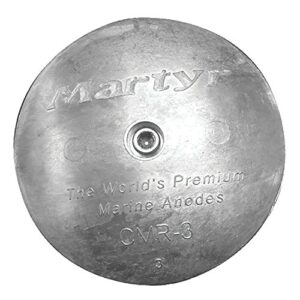 Martyr Anodes CMR01, Rudder / Trim Tab Anode, .35 H x 1.87 OD x .2 ID, Zinc