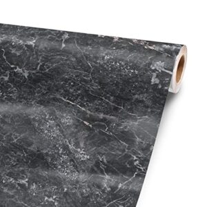 Onyx Marble 72” x 52” Vinyl Wrap Sheet for Large or Custom Items | 3M wrap DIY to Custom Skin Gear of All Types and Sizes, Including Vehicles, Boats, appliances, Furniture, ATV’s, Golf carts, Bikes