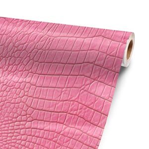Pink Gator Skin 72” x 52” Vinyl Wrap Sheet for Large or Custom Items | 3M wrap DIY to Custom Gear of All Types and Sizes, Including Vehicles, Boats, appliances, Furniture, ATV’s, Golf carts, Bikes