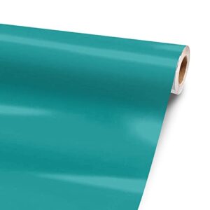 Solid Teal 96” x 52” Vinyl Wrap Sheet for Large or Custom Items | 3M wrap DIY to Custom Skin Gear of All Types and Sizes, Including Vehicles, Boats, appliances, Furniture, ATV’s, Golf carts, Bikes