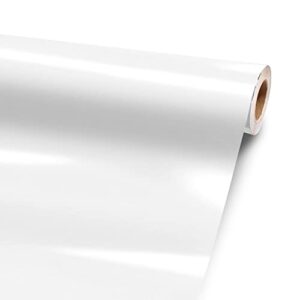 Solid White 96” x 52” Vinyl Wrap Sheet for Large or Custom Items | 3M wrap DIY to Custom Skin Gear of All Types and Sizes, Including Vehicles, Boats, appliances, Furniture, ATV’s, Golf carts, Bikes