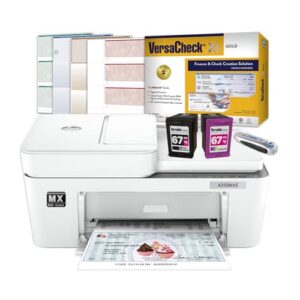 VersaCheck 4255 MXE MICR All-in-One Color Check Printer Gold Check Printing Software Bundle