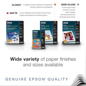 Epson Ultra Premium Photo Paper GLOSSY (5×7 Inches, 20 Sheets) (S041945)