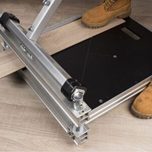ROBERTS 10-99 Multi-Floor Cutter for Laminate, Engineered Wood, Carpet Tile, and Vinyl Floors, 18″