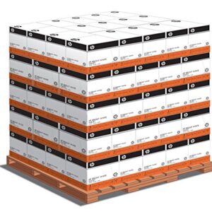 HP Papers Printer Paper 8.5 x 11 Paper BrightWhite 24 lb 60 Case 100 Bright Made in USA – FSC Certified 203000P Pallet 160000 Sheets