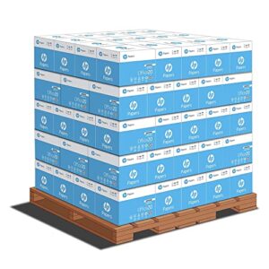 HP Printer Paper | 8.5 x 11 Paper | Office 20 lb | Quickpack Pallet – No Ream Wrap – 80 Cartons | 92 Bright | Made in USA | FSC Certified | 112103P