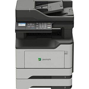 Lexmark MX321adn Laser Multifunction Printer – Monochrome – Plain Paper Print – Desktop – Copier/Fax/Printer/Scanner – 38 ppm Mono Print – 1200 x 1200 dpi Print – Automatic Duplex Print – 1 x In