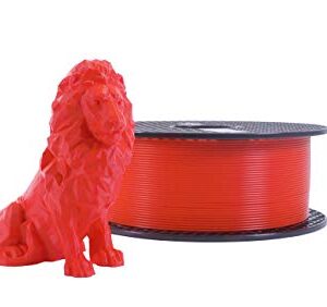 Prusament Lipstick Red, PLA Filament 1.75mm 1kg Spool (2.2 lbs), Diameter Tolerance +/- 0.02mm