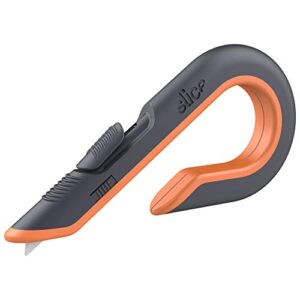 Slice – 10400 Box Cutter, 3 Position Manual Button with Ceramic Blade, Locking blade