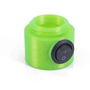 Prusament Neon Green Transparent, PETG Filament 1.75mm 1kg Spool (2.2 lbs), Diameter Tolerance +/- 0.02mm