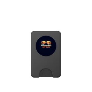 Photographer Off Duty Cool Sunset Beach Sunglasses Photo PopSockets PopWallet for MagSafe