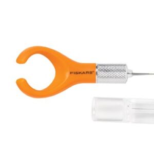 Fiskars 163050-1001 Fingertip Craft Knife, 7 Inch, Orange