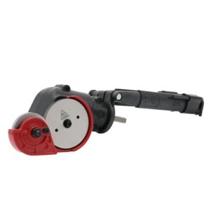Malco TurboShear TSPC1 Rotary Panel Cutter – Drill Attachment for Cutting Metal, Vinyl, Ribbed Roofing & Wall Panels – Dual Cutting Wheels, 22-Gauge Capacity, Clean & Precise Cuts