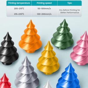 SUNLU Silk PLA+ Filament 1.75mm 2025 Upgrade Spool Compatible with Bambulab Refill Filament, 1kg(2.2lbs) PLA 3D Printer Filament, 1.75mm Dimensional Accuracy +/- 0.02mm, Silver