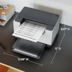 HP LaserJet M209d Laser Printer, Black and White, Automatic Duplex, USB Connection Only (Cable Included), Ideal in Home Office (8J9L0F)