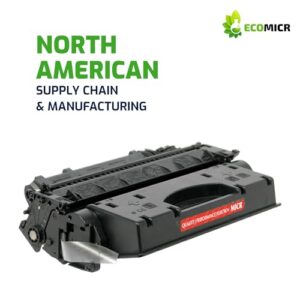 Eco MICR | HP CF280X | Black High Yield MICR Toner Cartridge | Works with HP LaserJet Pro 400 M401, MFP M425 | Prints 6,900 pages