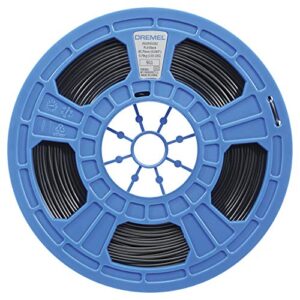 Dremel DigiLab PLA-BLA-01 3D Printer Filament, 1.75 mm Diameter, 0.75 kg Spool Weight, Color Black, RFID Enabled, New Formula and 50 Percent More per Spool