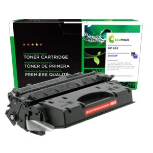 Eco MICR | HP CF280X | Black High Yield MICR Toner Cartridge | Works with HP LaserJet Pro 400 M401, MFP M425 | Prints 6,900 pages