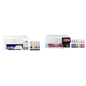 Epson EcoTank ET-2800 Wireless Color All-in-One Cartridge-Free Supertank Printer & EcoTank Photo ET-8500 Wireless Color All-in-One Supertank Printer