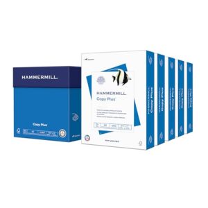 Hammermill Printer Paper, 20 lb Copy Plus, 8.5 x 11-5 Ream (2,500 Sheets) – 92 Bright, Made in the USA