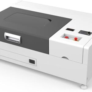 Laser Engraver Cutter 50W CO2, Work Area 12″x 20″ Laser Engraving Machine with Lightburn Compatible Laser Engraver Cutter with Adjustable Head Air Assist Water Pump for Wood Acrylic Leather Glass Wood