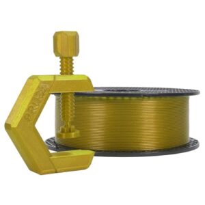 Prusament PETG Yellow Gold Filament 1.75mm 1kg Spool (2.2 lbs), Diameter Tolerance +/- 0.02mm