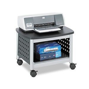 Safco Underdesk Multi Functional Stand – 1855BL, Powder Coated Steel, Swivel Wheels, Holds 100 lb – Home Orginization Solutions