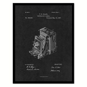 Spot Color Art PATENT150041BK-1317BK 1887 Photographic Camera, 13″ x 17″