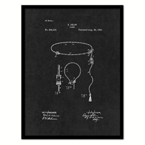 Spot Color Art PATENT150070BK-1317BK 1893 Cowboy Lasso, 13″ x 17″
