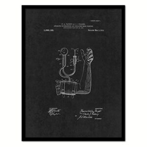 Spot Color Art PATENT150087BK-1317BK 1914 Doctor Tools Apparatus, 13″ x 17″