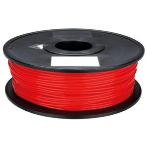 Velleman PLA175R1 PLA Filament for 3D Printers, 1 Grade to 12 Grade, 14172″ Length, 1/16″ Diameter, Red