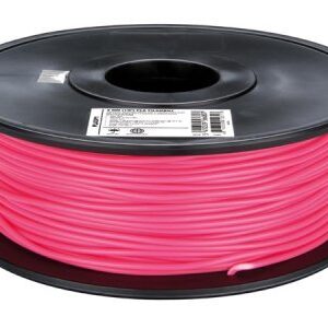 Velleman PLA3P1 PLA Filament for 3D Printers, 1 Grade to 12 Grade, 4716″ Length, 1/8″ Diameter, Pink